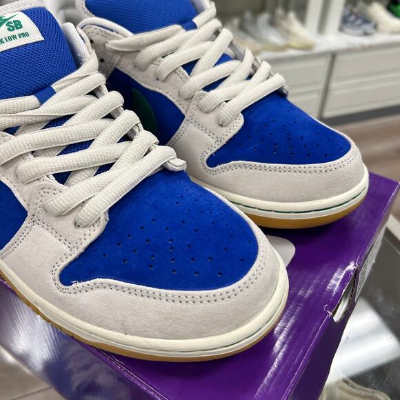 Nike SB Dunk Low Hyper Royal Malachite size 10 Pre-Owned - Picture 5 of 8